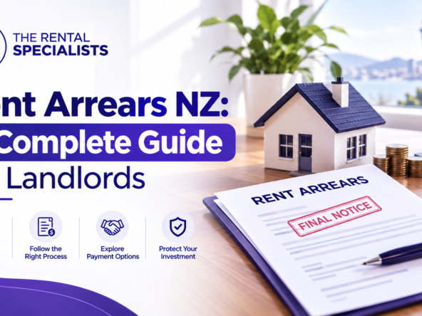 Rent arrears landlord NZ