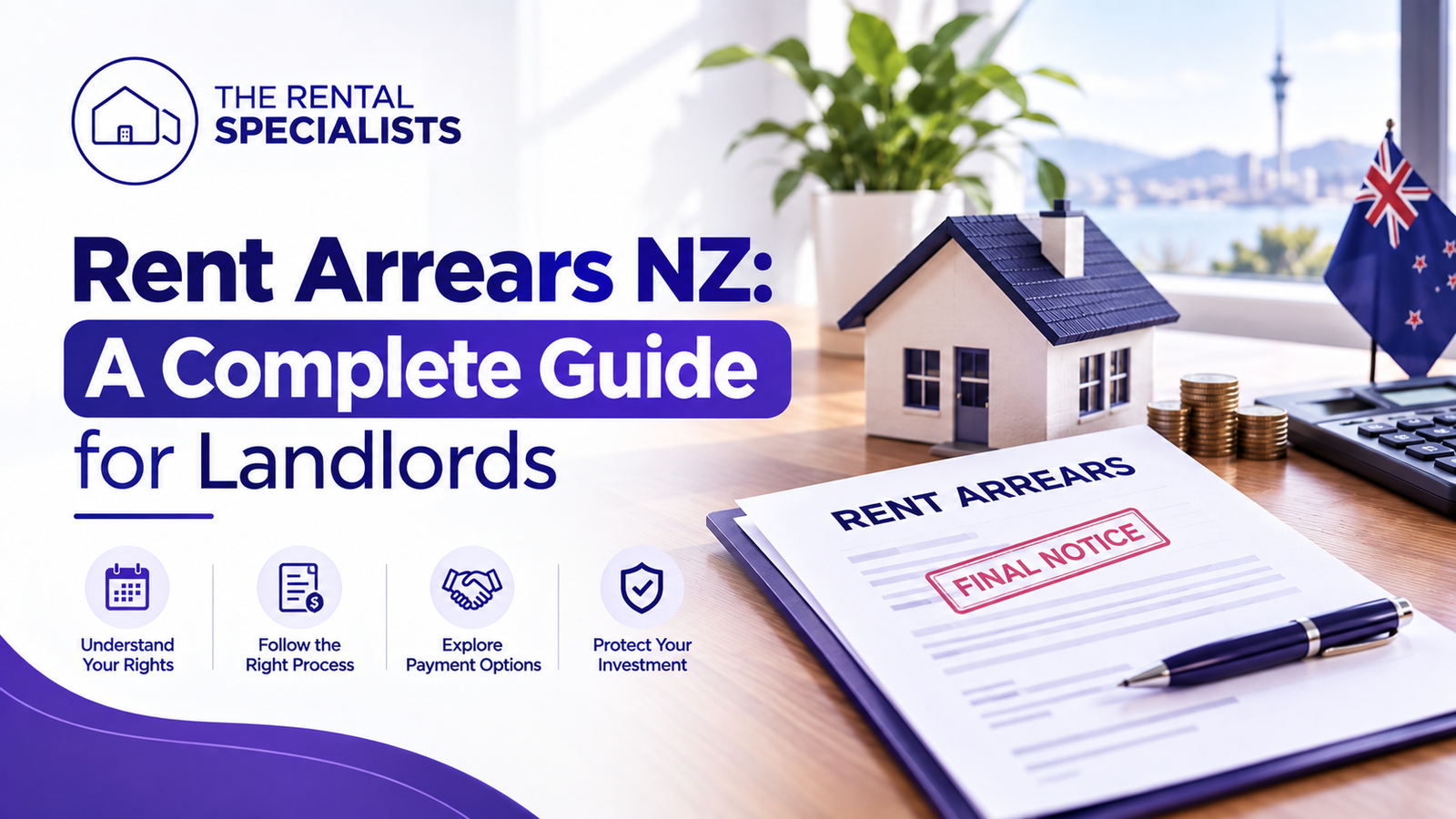 Rent arrears landlord NZ